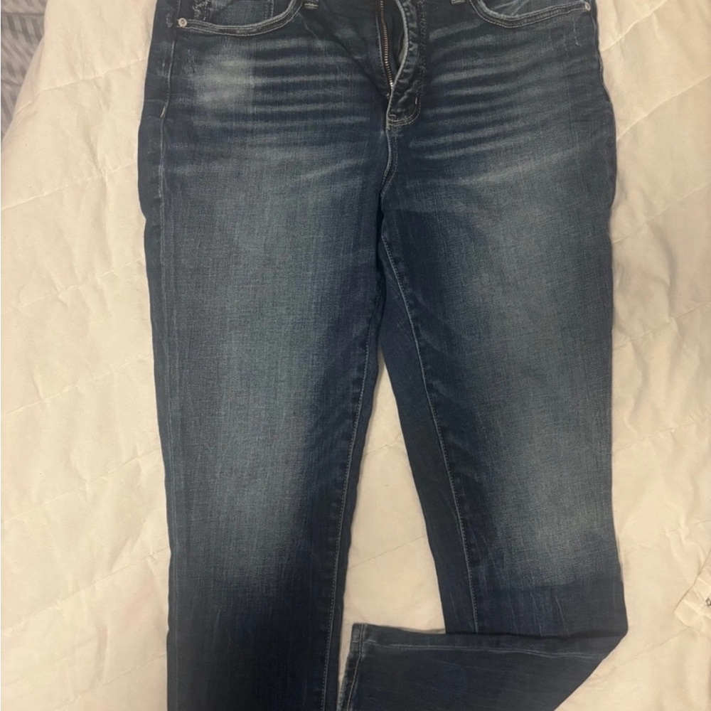 Buckle Midnight Blue Women's Skinny Jeans